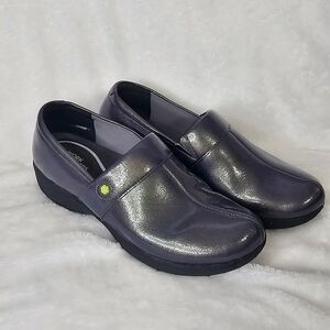 Work‎ Wonders By Dansko Camellia Clogs Nursing Work Comfort Shoes Size 41 Purple
